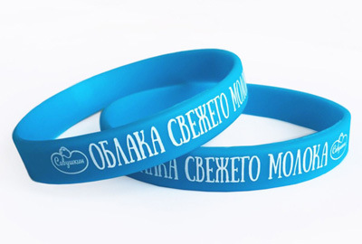 Силиконовые браслеты заказать в Москве типография Атмосфера