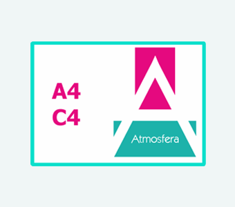 A4, C4 заказать в Москве типография Атмосфера