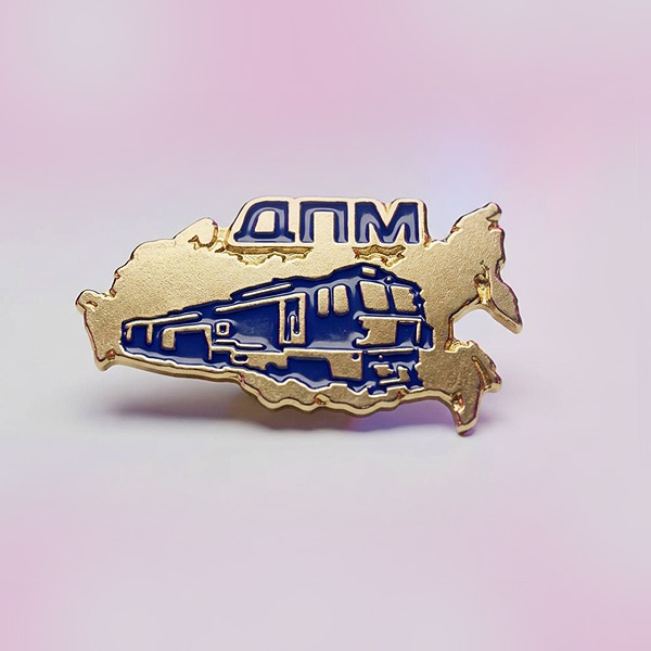 Значки металлические