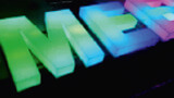 Объемная буква RGB заказать в Новосибирске типография Атмосфера